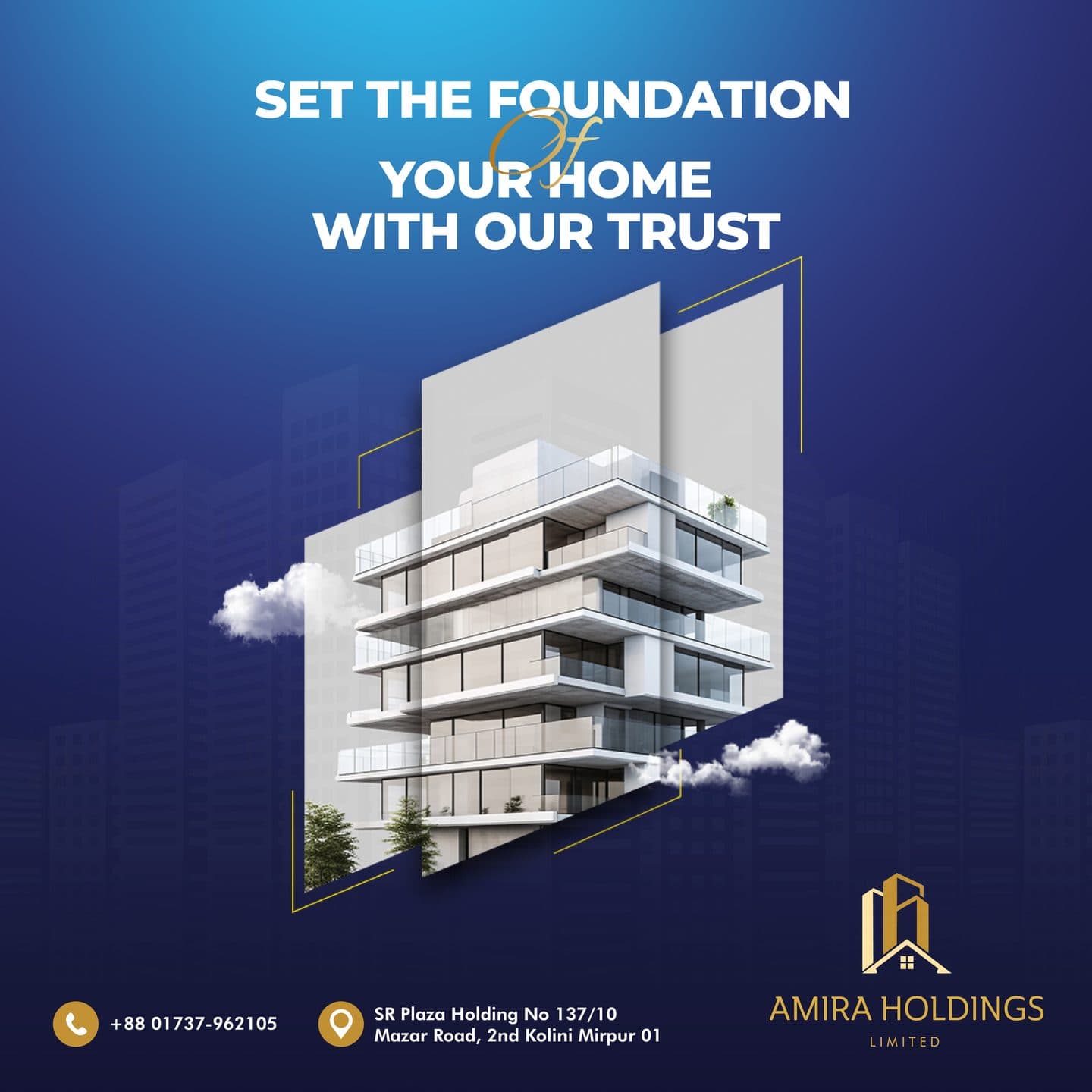 Amira Holdings campaign creative 1